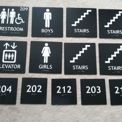 Braille Signage