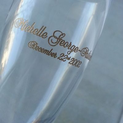 Custom Engraved Gift - Crystal Glass