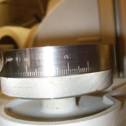 metal engraving - dial