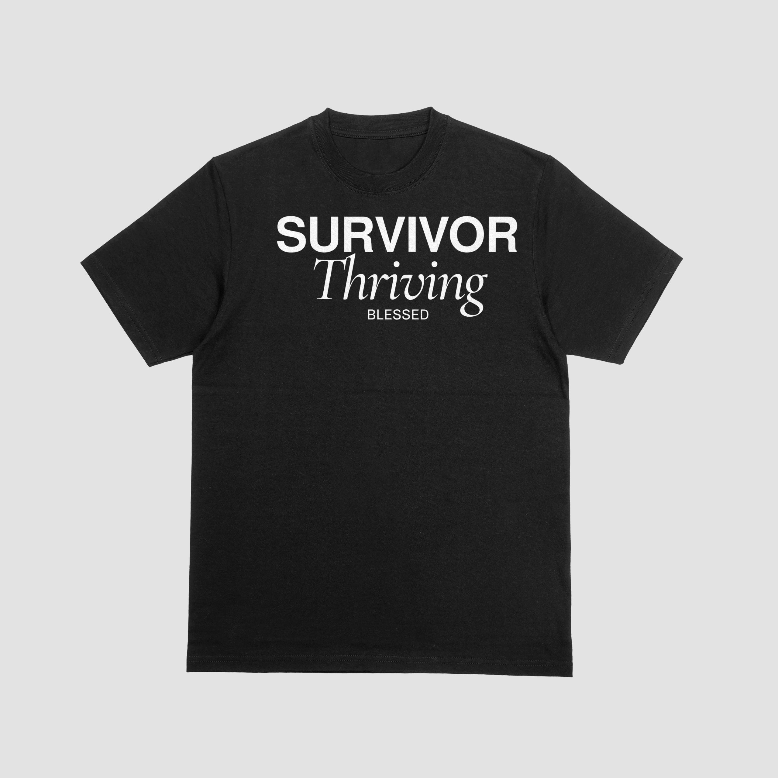 Survivor Thriving Blessed T-Shirt