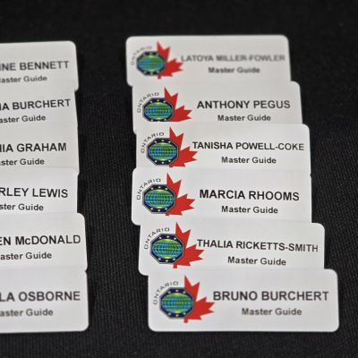 Master Guide name Badges