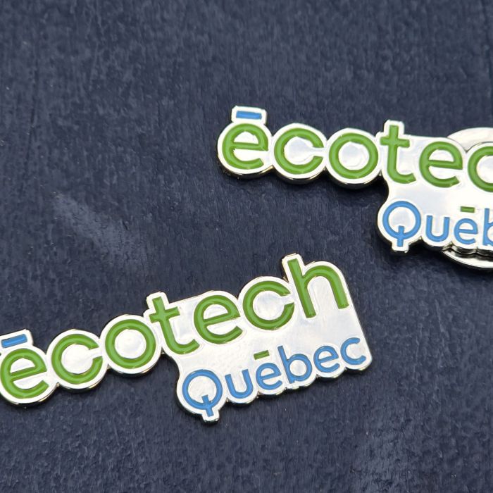 Ecotech Quebec Custom Enamel Pin